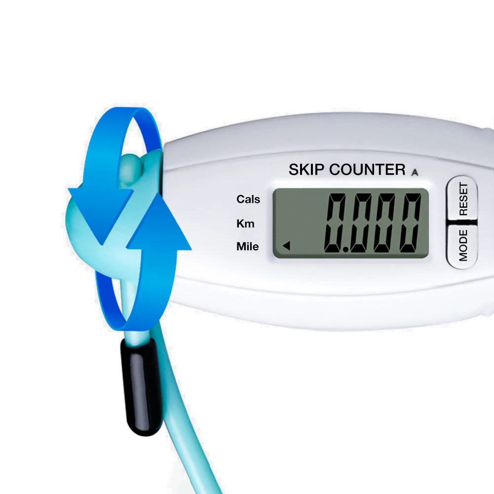 Jump Ropes Smart Electronic Digital Wireless Skip Rope Calorie Consumption Fitness Body Building Exercise Jumping Rope