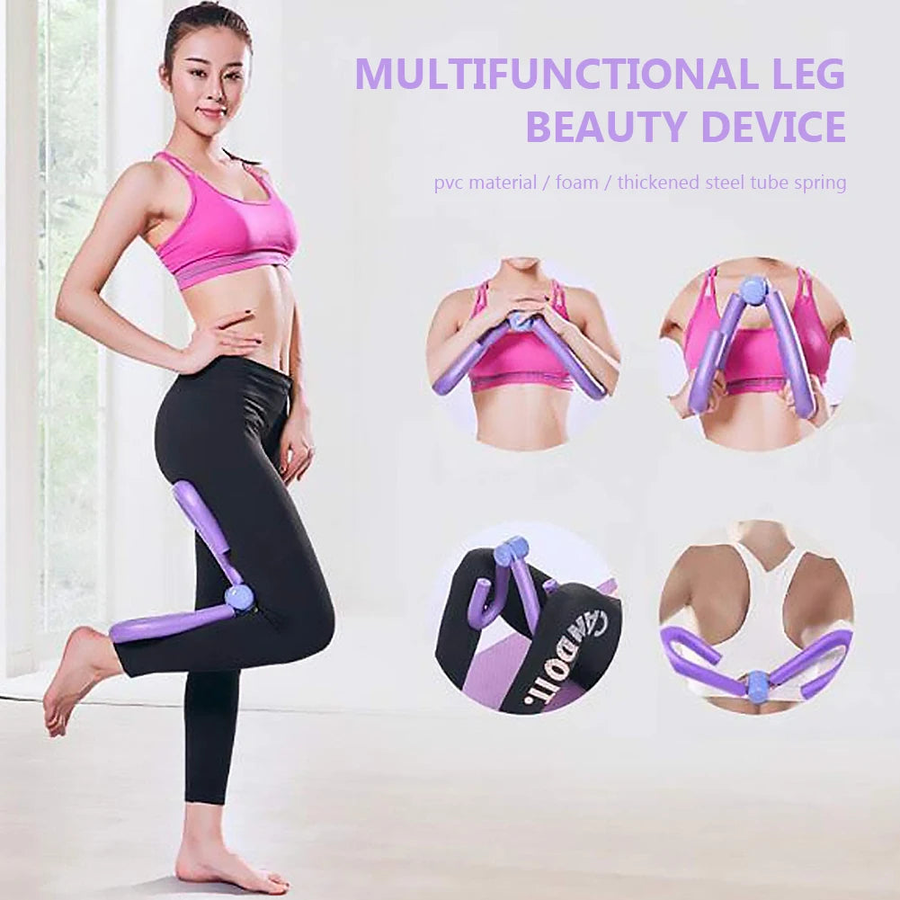 Inner Thigh Exercise Leg Trainer Home Workout Equipment Thigh Master Trainer Leg Strength Trainer Lower Body Fitness Equipment