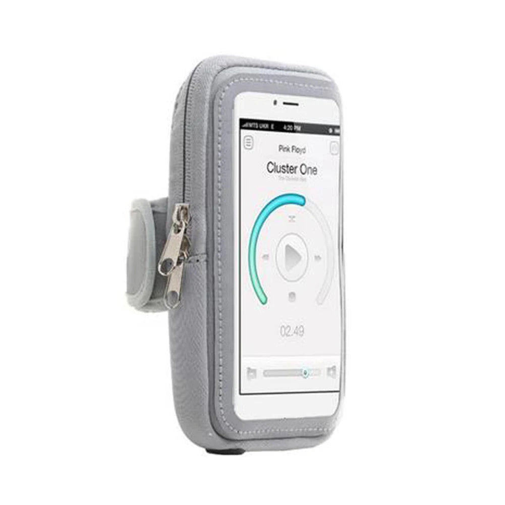 Universal Running Armband Phone Case Holder Jogging Shockproof Phone Bag Fitness Gym Arm Band Cellphone Pouch