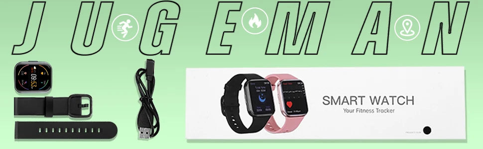 Smart Watch, Fitness Tracker Watch for Men Women, 1.69'' Touch Smartwatch Fitness Watch with Pedometer/Sleep Monitor.