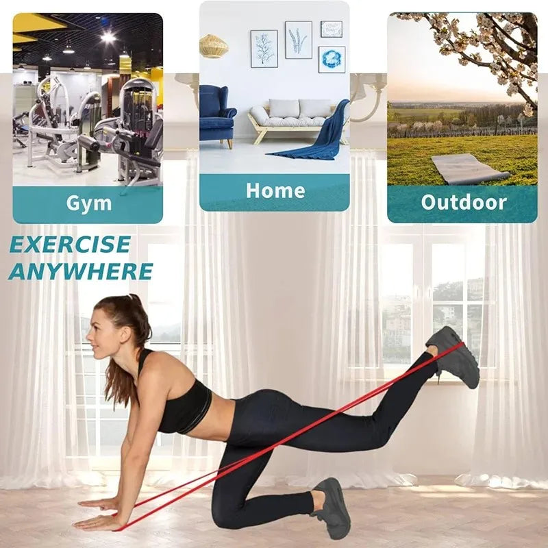 Unlock Your Fitness Potential With Resistance Bands: Strength Training, Body Building, Working Out, Stretching, Home Gym & More