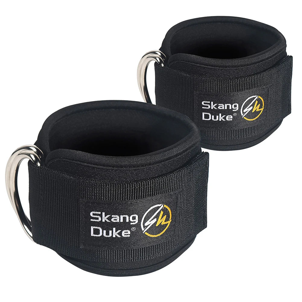 1/2Pcs Padded Ankle Straps Ankle Straps for Cable Machines D-Ring Comfortable Gym Pulley Anklet Fitness Anklet for Gym Pulley
