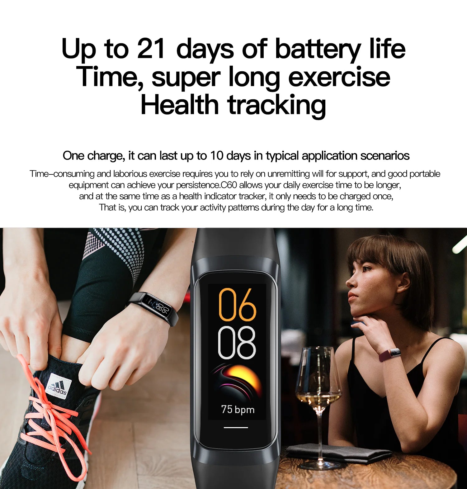 LIGE Amoled Smart Watch Men 2025 Smart Band Women Heart Rate Blood Smartwartch Waterproof Smart Bracelet Sport Fitness Tracker