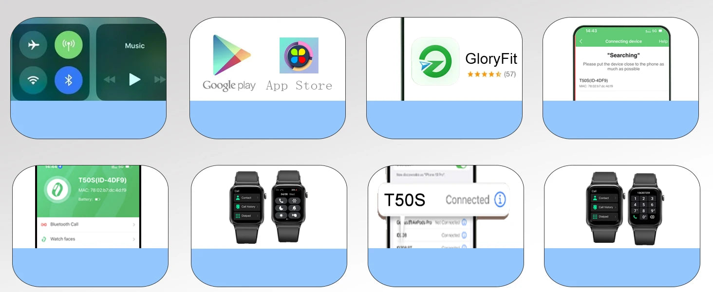 Jxrev 1.85" Ultra Thin Smartwatch (Answer/Make Call), IP68 Waterproof Fitness Tracker, 100+Sport Modes, Heart Rate/Sleep Monito.