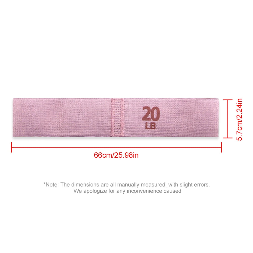 Fitness Resistance Bands Fabric Elastic Bands Yoga Pilates Hip Circle Expander Bands Gym Training Loops Yoga Workout Equipment