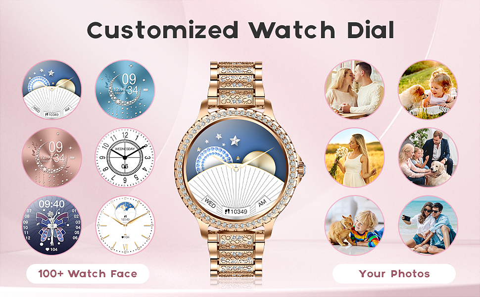 INNOFOVO Women's Smartwatch