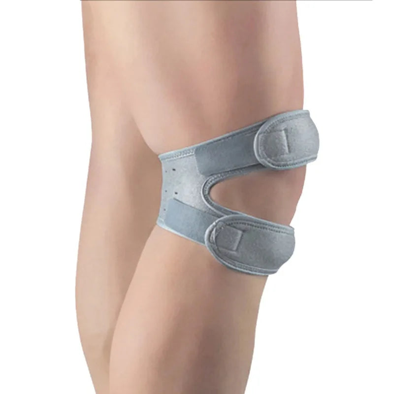1pc Knee Support Pad Wrap Sleeve Nylon Neoprene Adjustable Breathable Anti Bump Outdoor Fitness Sportswear Leg Protector