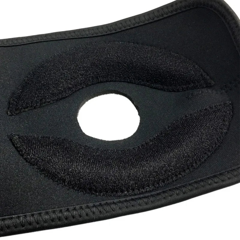 1pc Knee Support Pad Wrap Sleeve Nylon Neoprene Adjustable Breathable Anti Bump Outdoor Fitness Sportswear Leg Protector