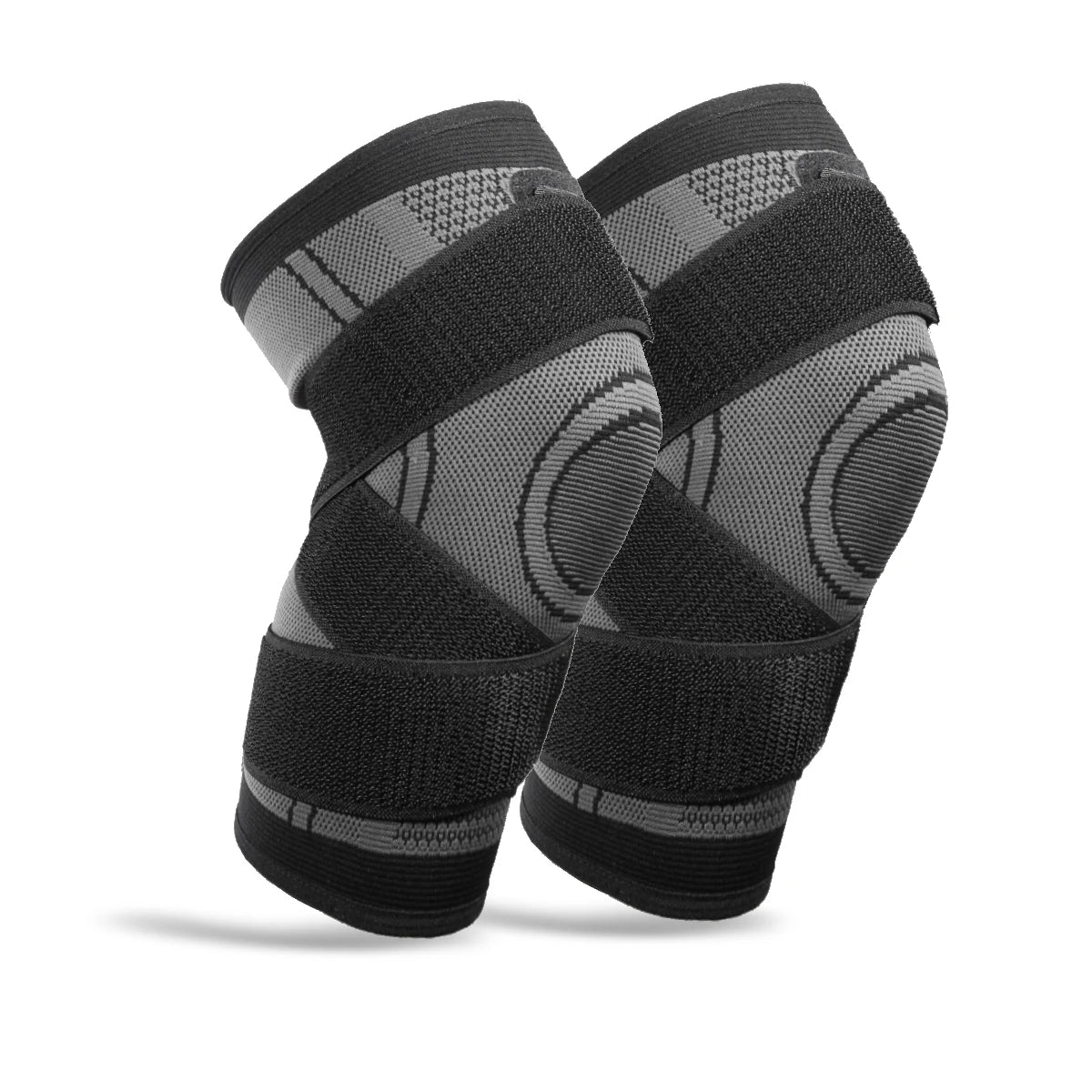 1/2PCS Sports Knee Pad Men Pressurized Bandagem Elastica Knee Pads Support Fitness Gear Basketball Volleyball Brace Protector