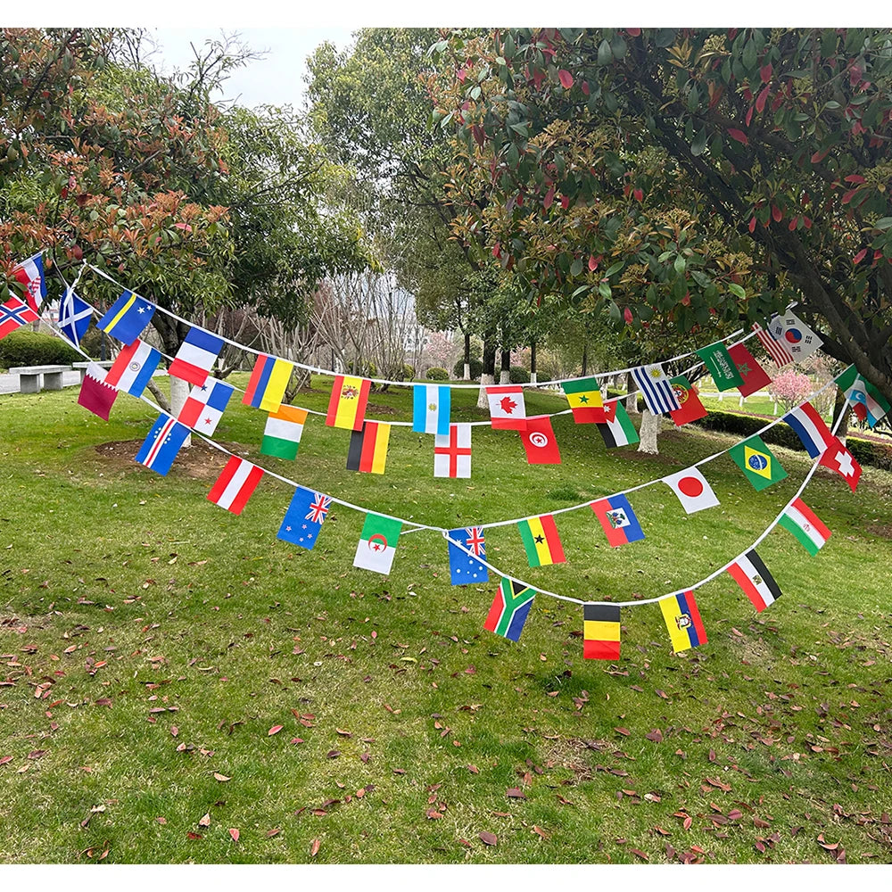World Cup Country Flags Set – 48 pcs