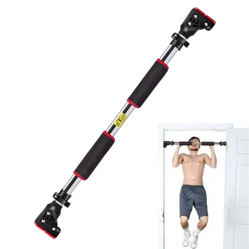 Indoor Home Pull Up Bar Adjustable Width Strength Training Chin up Bar without Screws Max 400lbs for Fitness Exercise tools