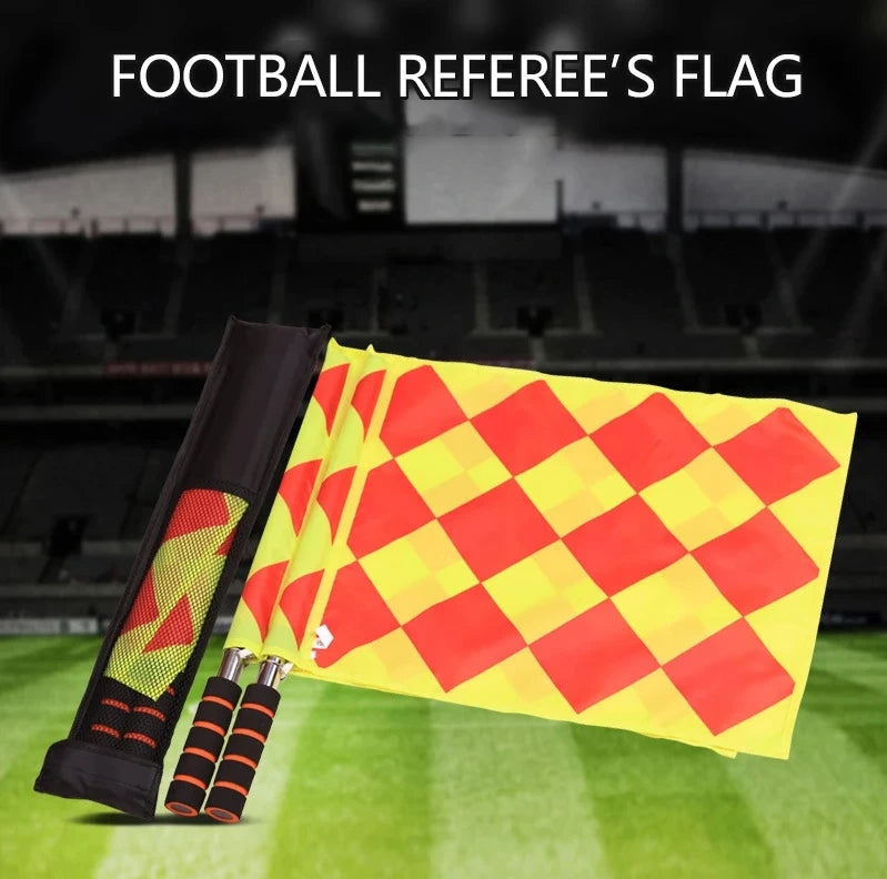 Soccer Referee Flag Set – Multiple Pack Options