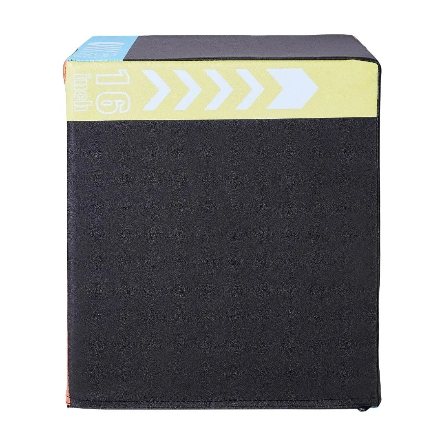 3 in 1 Plyometric Jump Box 20 18 16 Inch Cn Plyo Box Platform and Jumping Agility Box Anti-Slip Fitness Exercise Step Up Box f