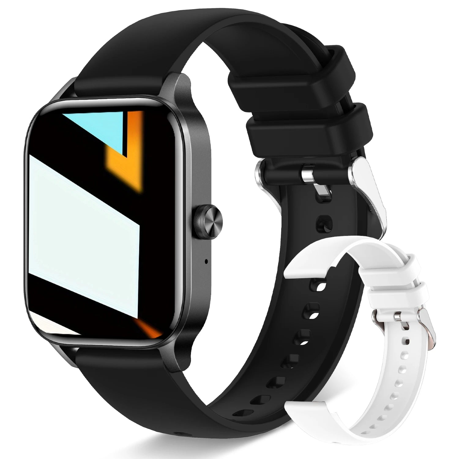 Black Fitness Smartwatch 1.85-inch