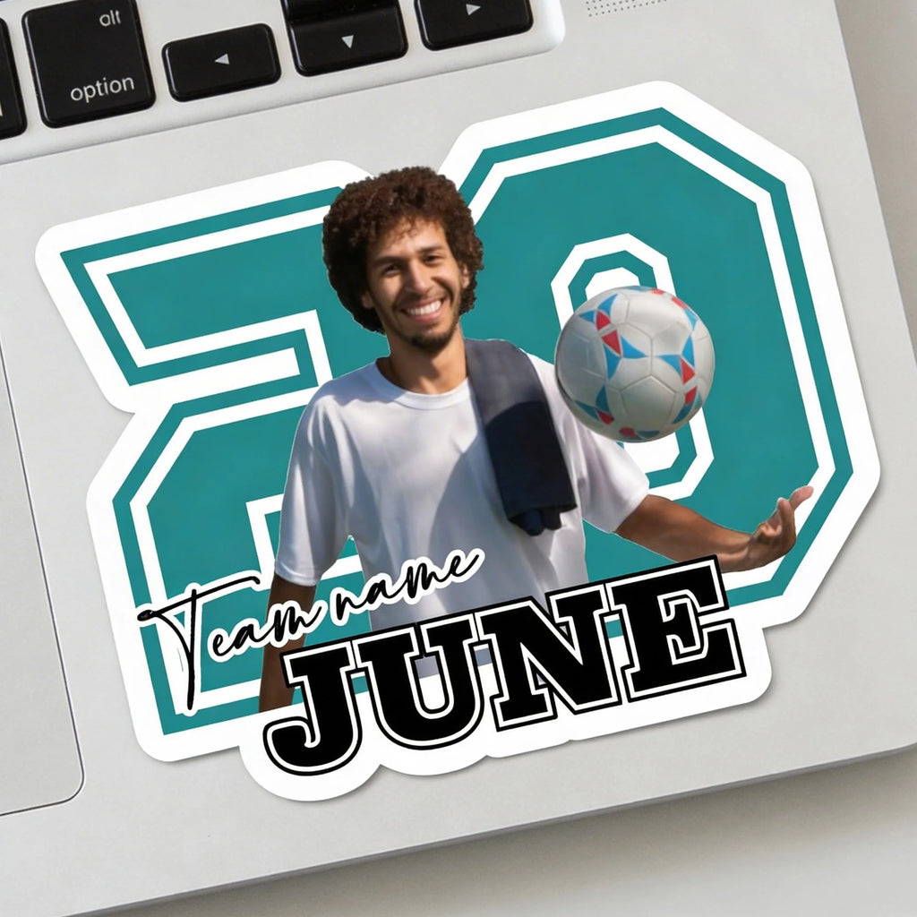 Custom Soccer Stickers (Waterproof Vinyl)