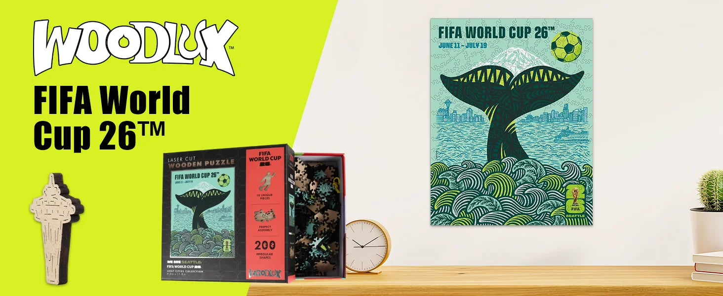 World Cup Wooden Puzzle – 200 Pieces