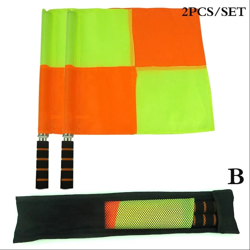 Soccer Referee Flag Set – Multiple Pack Options