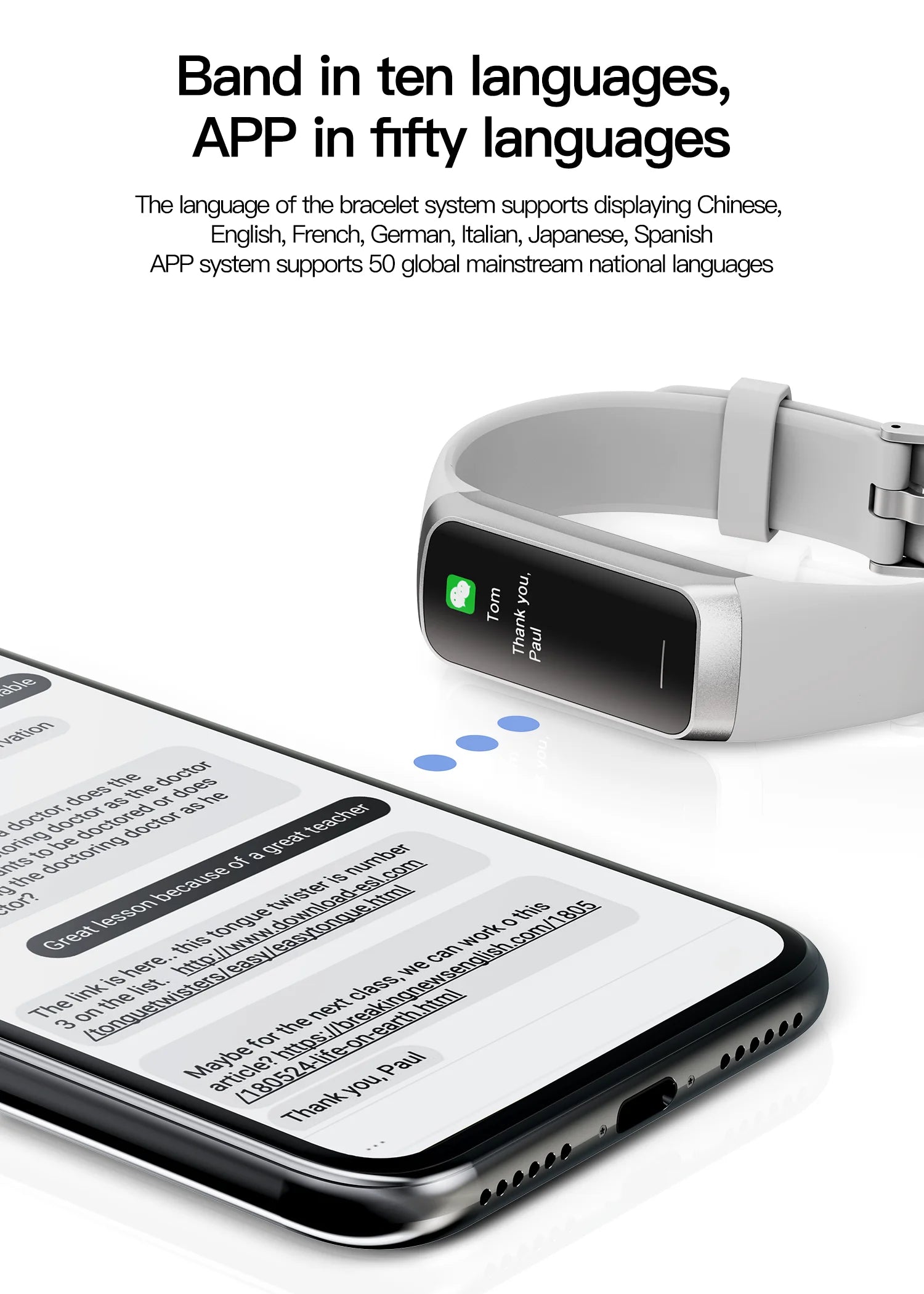 LIGE Mini Smartwatch