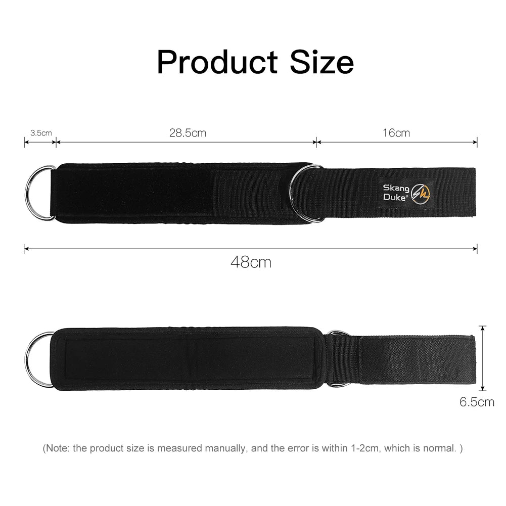 1/2Pcs Padded Ankle Straps Ankle Straps for Cable Machines D-Ring Comfortable Gym Pulley Anklet Fitness Anklet for Gym Pulley