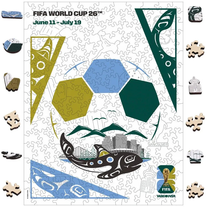 World Cup Wooden Puzzle – 200 Pieces