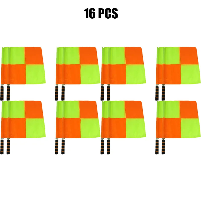 Soccer Referee Flag Set – Multiple Pack Options