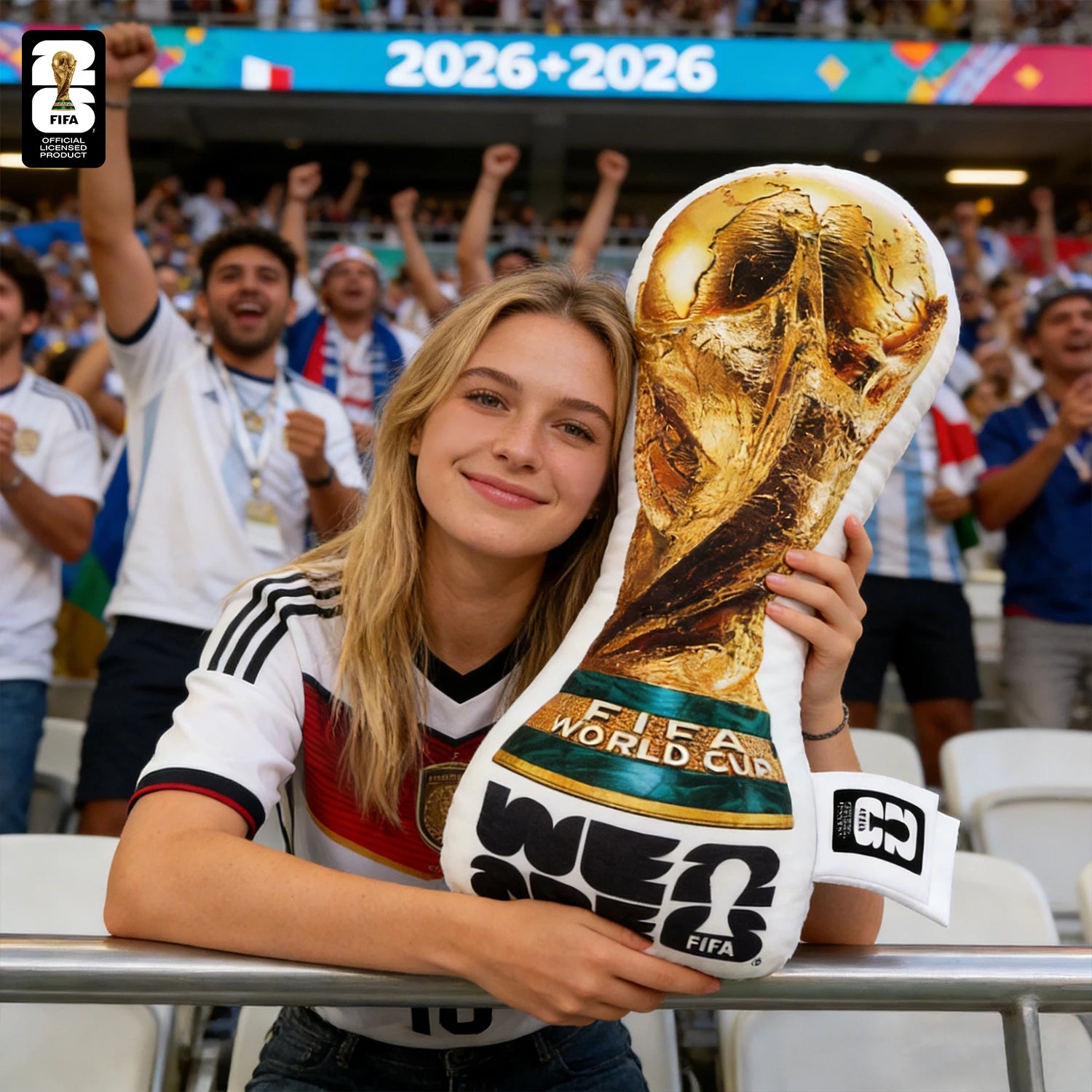World Cup Trophy Plush Pillow