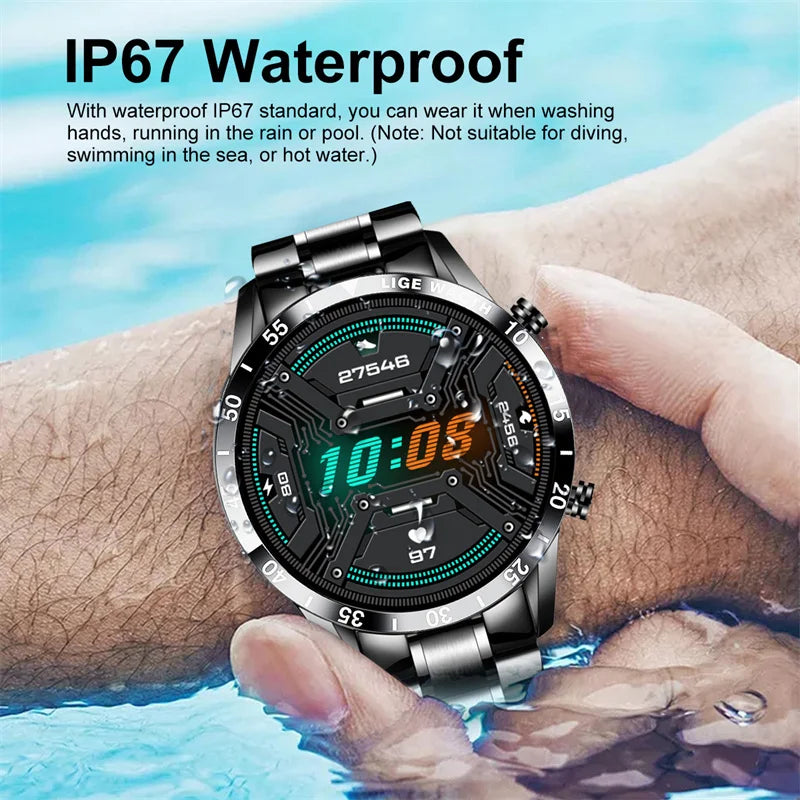 LIGE Steel Smartwatch