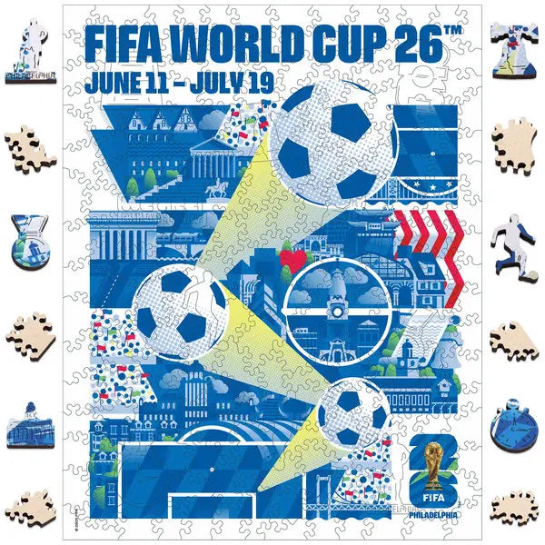 World Cup Wooden Puzzle – 200 Pieces