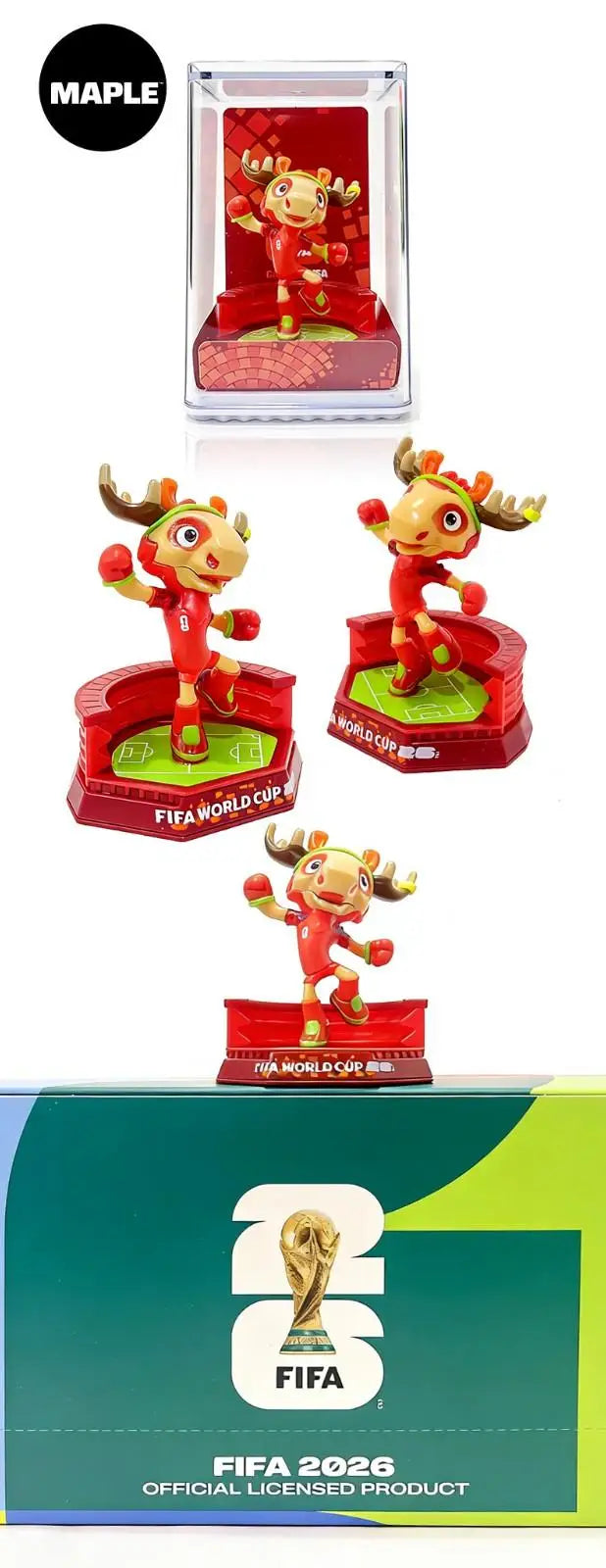 World Cup Mascot Collectible Set (3 Pieces)