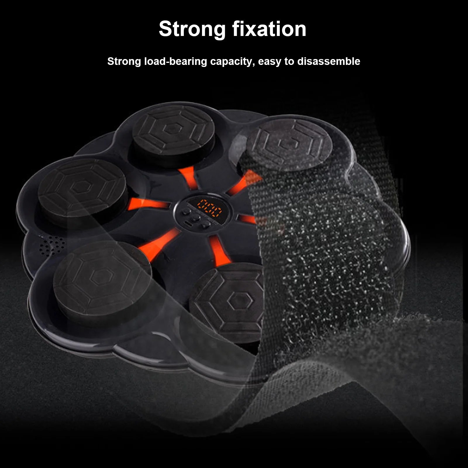 Music Boxing Machine Smart Wall Mounted Music Boxing Music Trainer Boxing Target Trainer Fitness Punching Bag Training Equipment