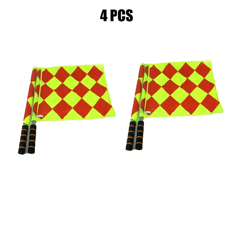 Soccer Referee Flag Set – Multiple Pack Options