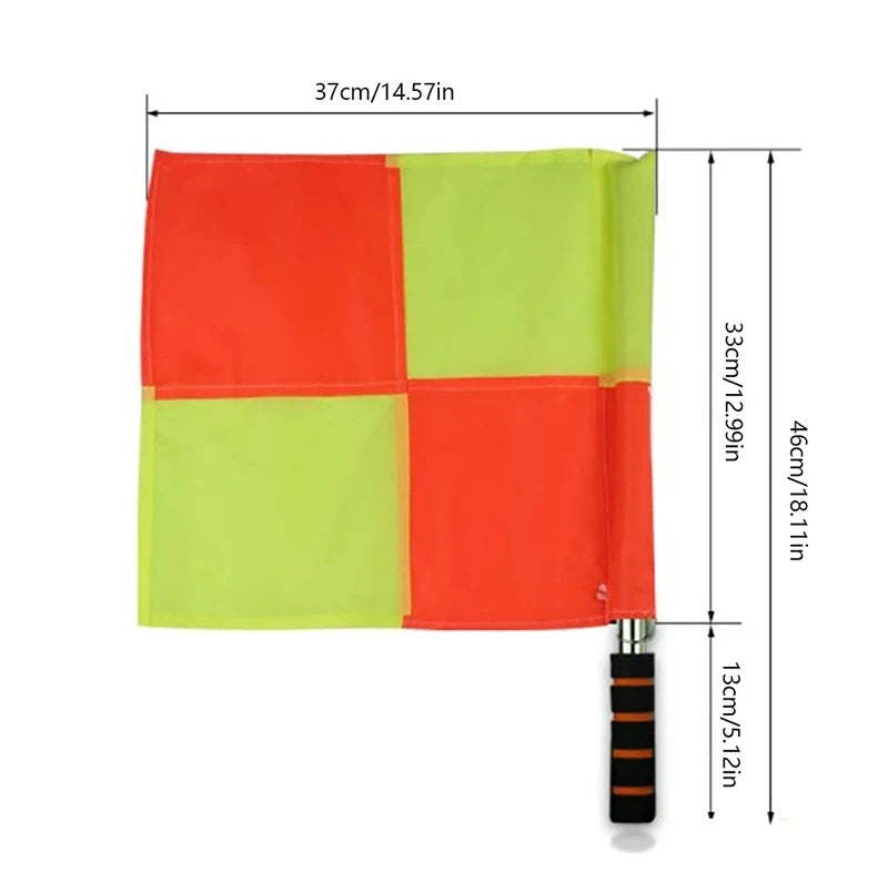 Soccer Referee Flag Set – Multiple Pack Options