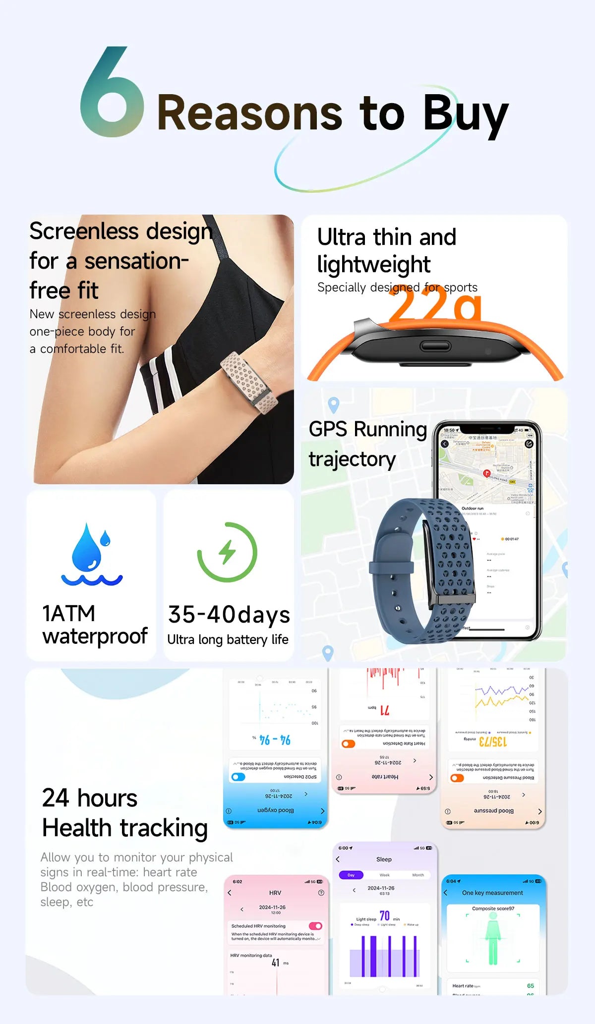 No-Screen Smartwatch