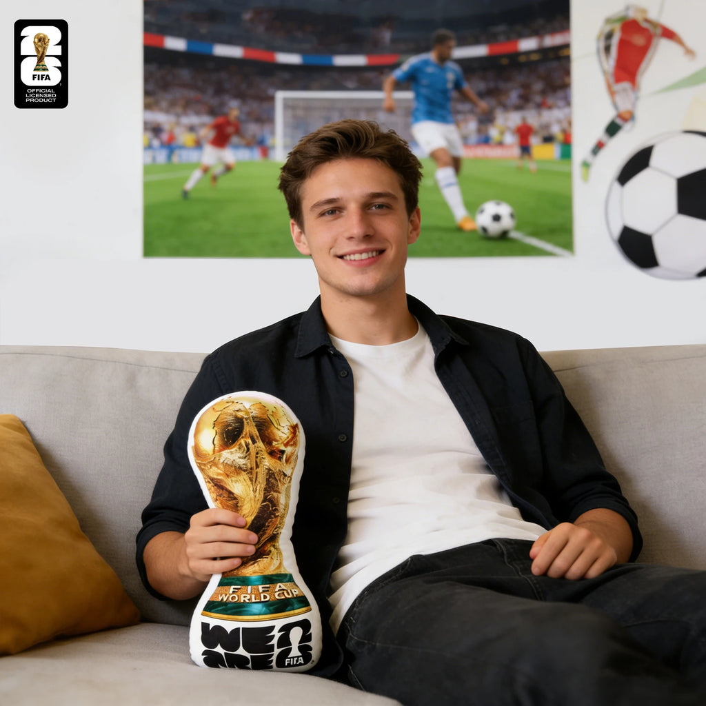 World Cup Trophy Plush Pillow