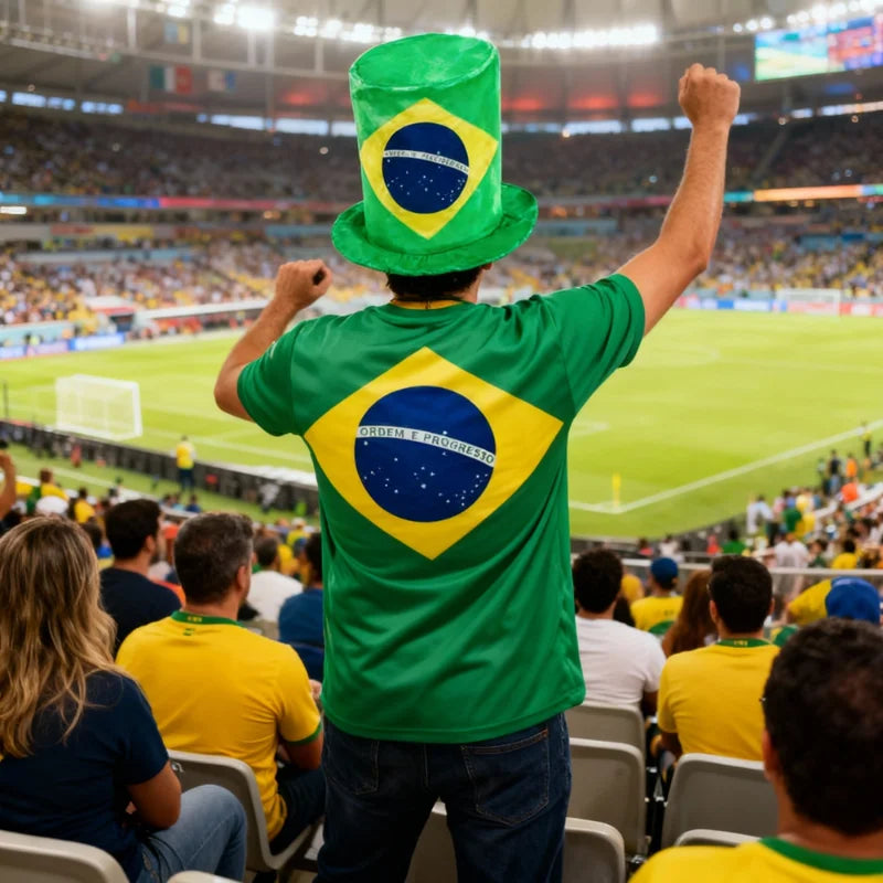 Football Fan Flag Hat