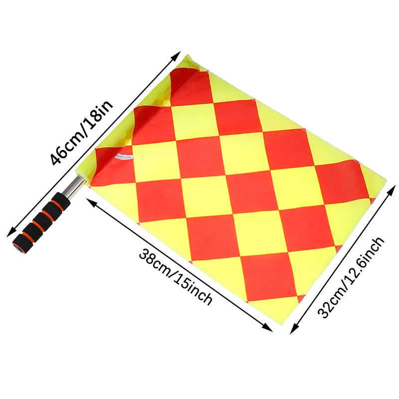 Soccer Referee Flag Set (2-Pack)