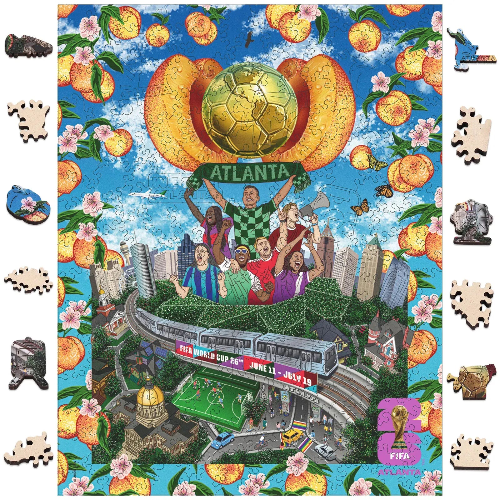 World Cup Wooden Puzzle – 200 Pieces
