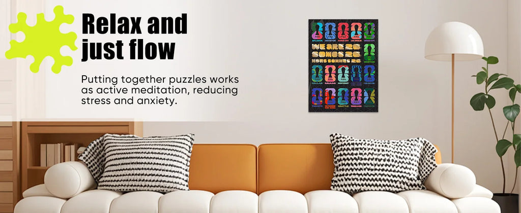 Cities Wooden Puzzle – 300 Pieces