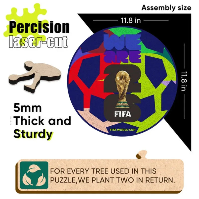 Football Wooden Puzzle – 200 Pieces