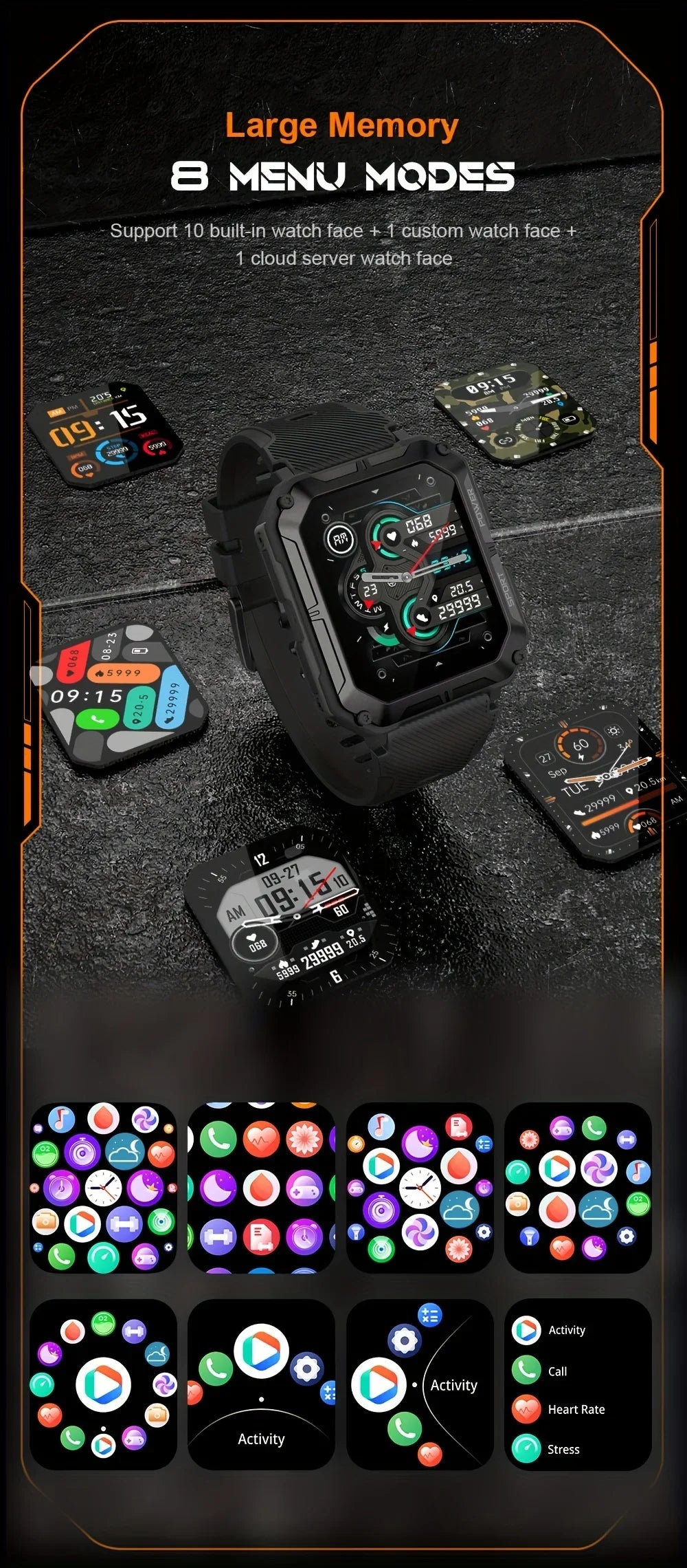 ARPSTAR Smartwatch