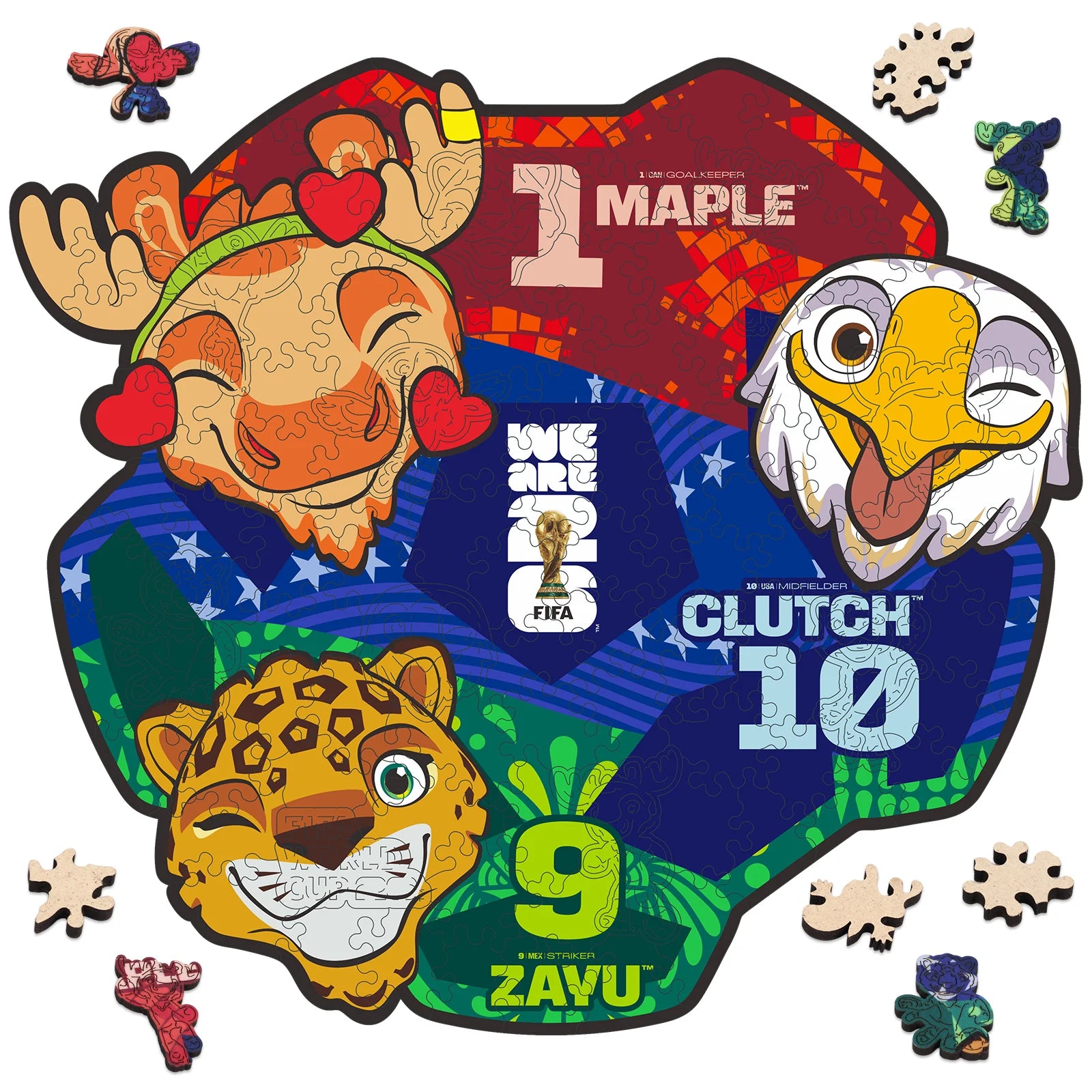 World Cup Wooden Puzzle – 150 Pieces