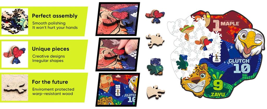 World Cup Wooden Puzzle – 150 Pieces