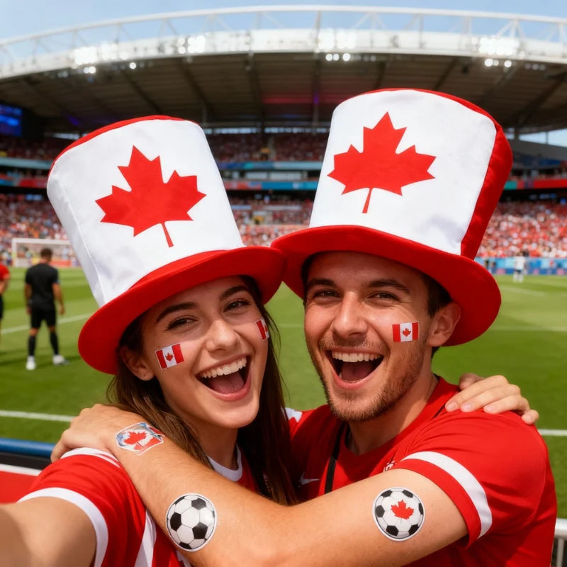 Football Fan Flag Hat