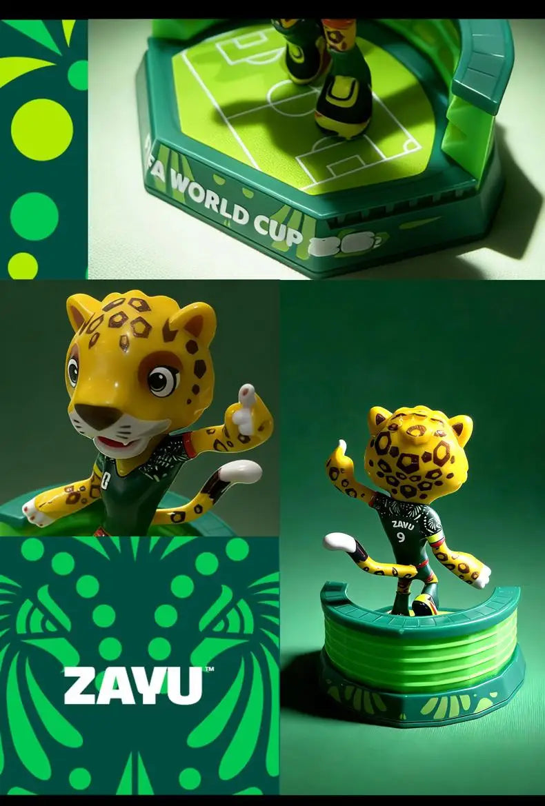 World Cup Mascot Collectible Set (3 Pieces)