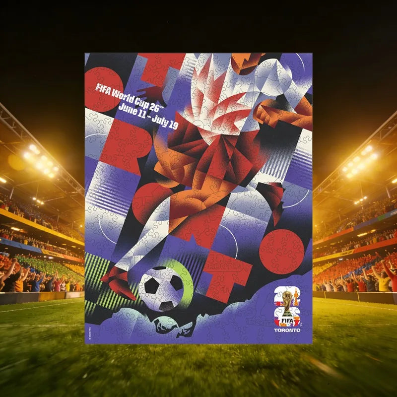 World Cup Wooden Puzzle Wall Art – 200 Pieces