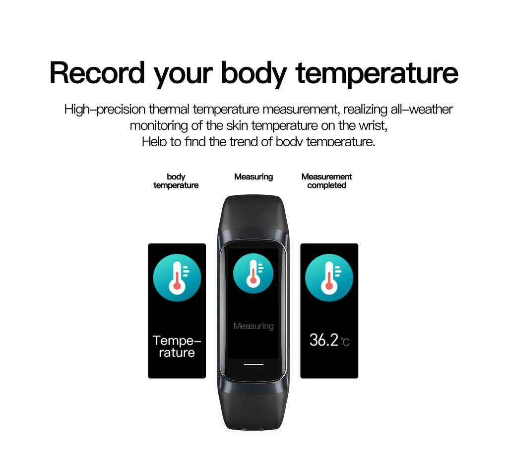 LIGE Amoled Smart Watch Men 2025 Smart Band Women Heart Rate Blood Smartwartch Waterproof Smart Bracelet Sport Fitness Tracker