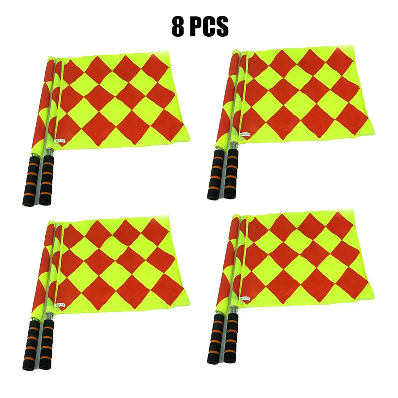 Soccer Referee Flag Set – Multiple Pack Options