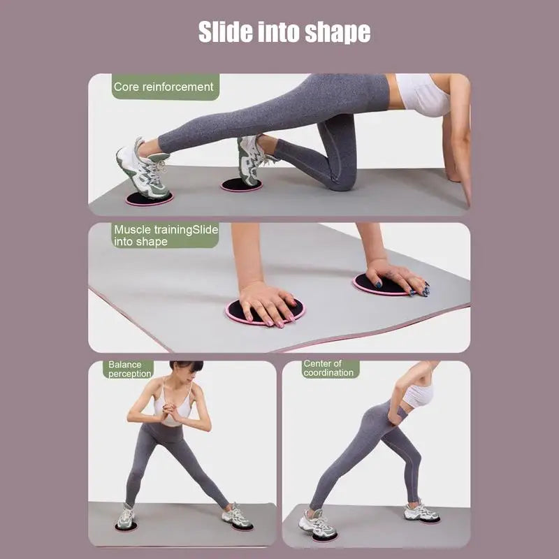 Fitness Foot Balance Sliding Discs Workout Accessories Core Sliders Abdominal Training Yoga Sports Equipment Sliding Disc