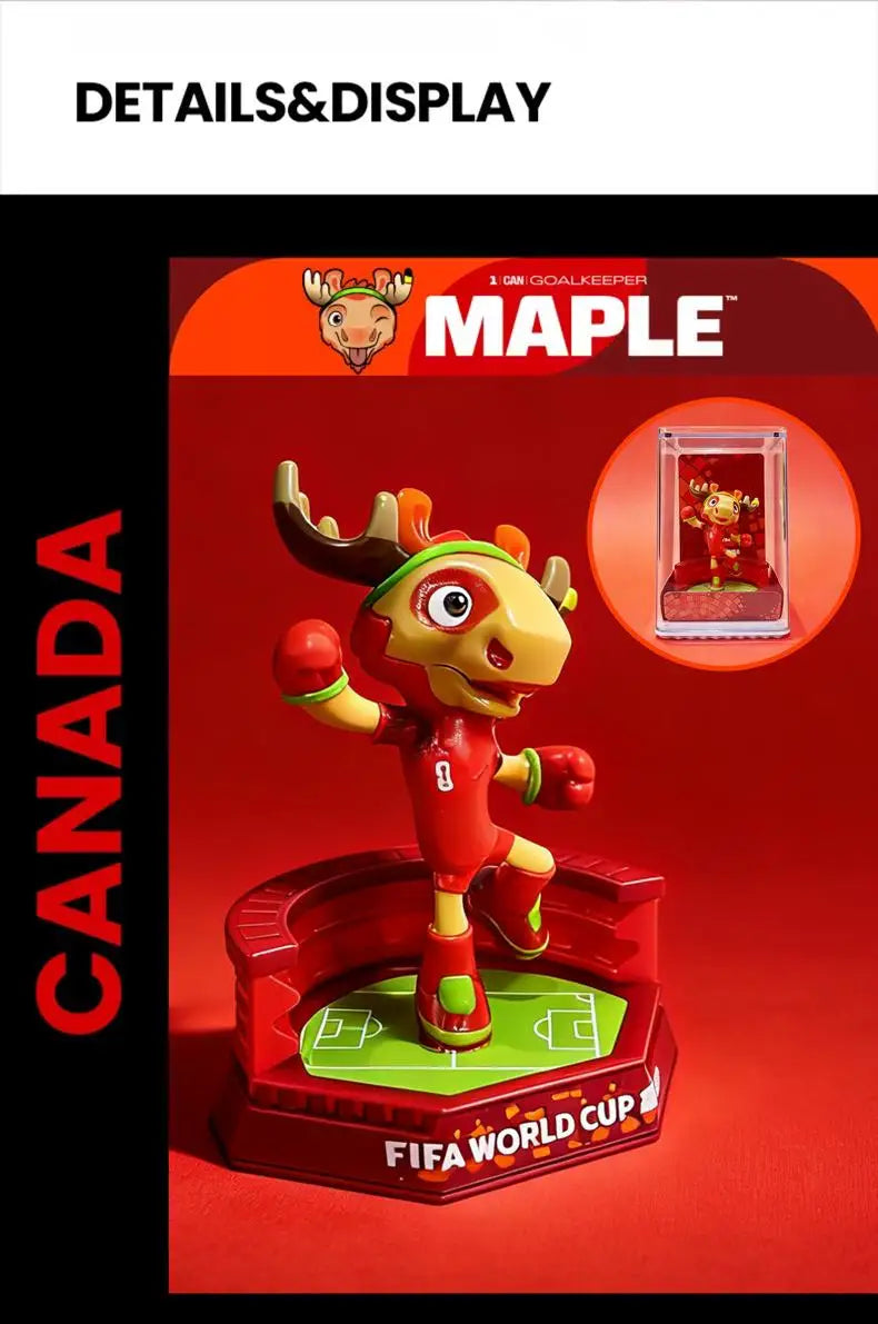 World Cup Mascot Collectible Set (3 Pieces)