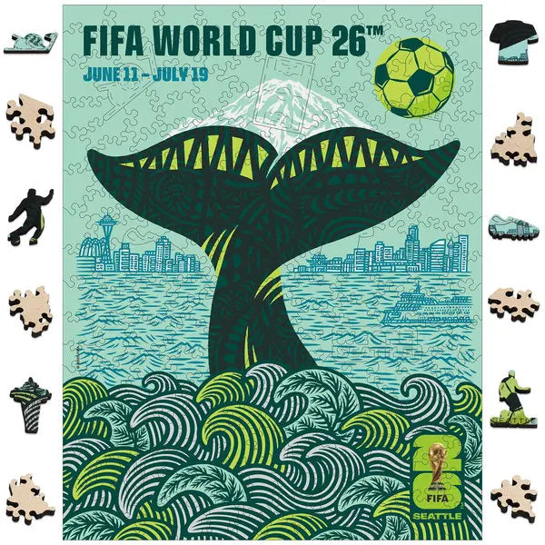 World Cup Wooden Puzzle – 200 Pieces